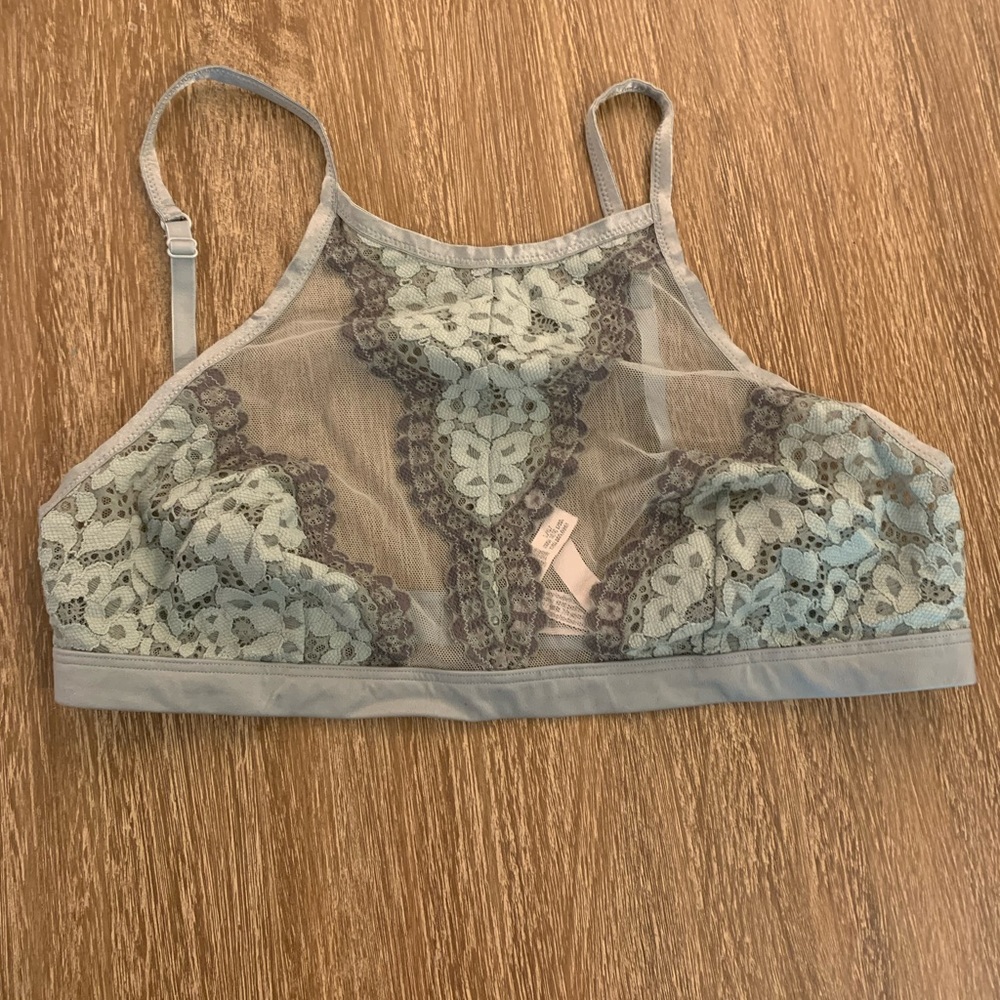 Victoria Secret Blue Lace Bralette